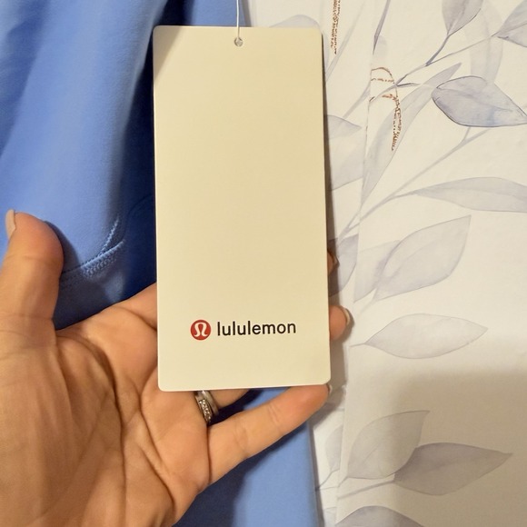 Lululemon Align Cross-Back Bodysuit 4" Pool Party Sz 10 NWT Retail $128 - Picture 6 of 7